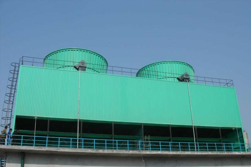 四川高县某化科技公司方形逆流冷却塔1000吨*1台