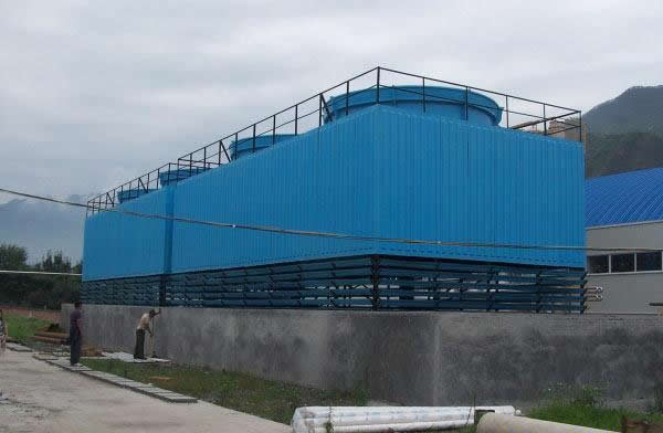 云南曲靖某酵母厂方形逆流冷却塔1200T*1台