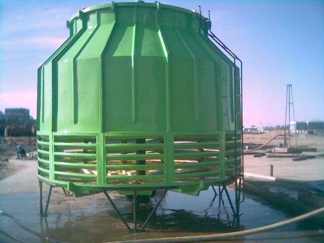 四川合联机械圆形逆流冷却塔200吨*1台