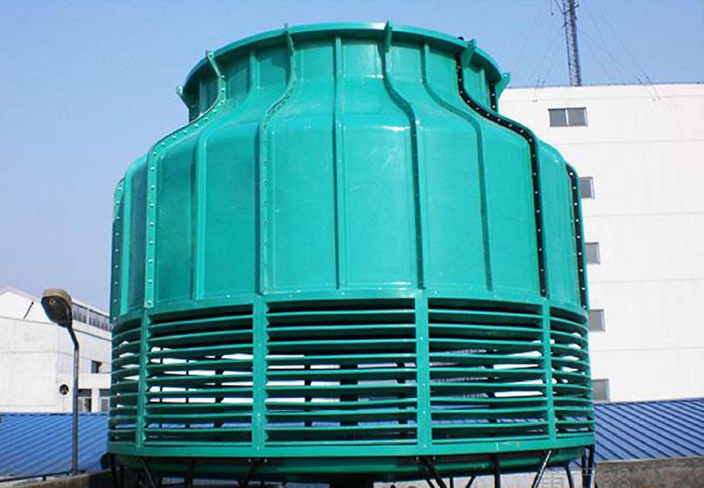 四川泸州市曲酒三厂圆形逆流冷却塔100吨*1台