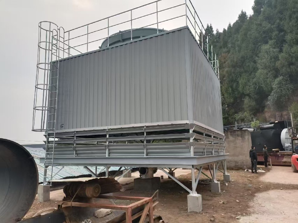 四川遂宁600吨方型逆流冷却塔