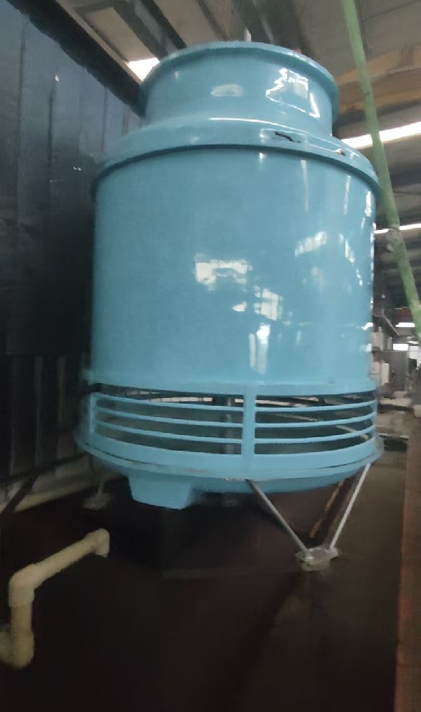 四川简阳圆形逆流60吨冷却塔